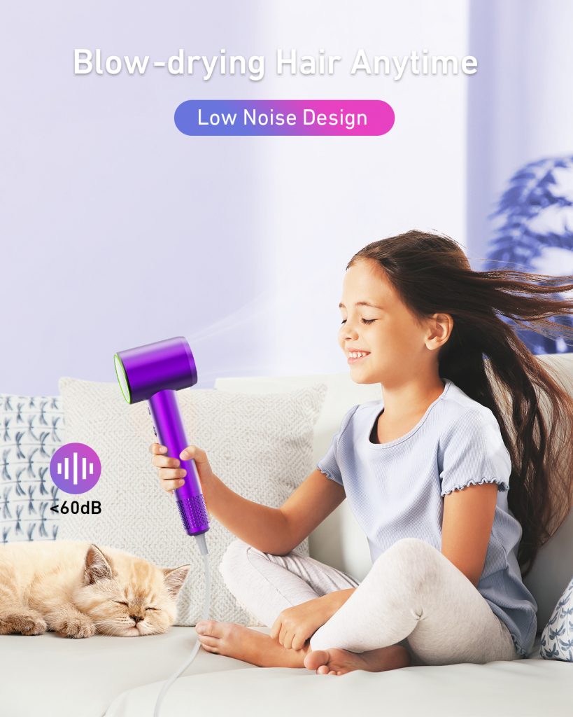 Low Noise Maxodo Diffuser Hair Dryer