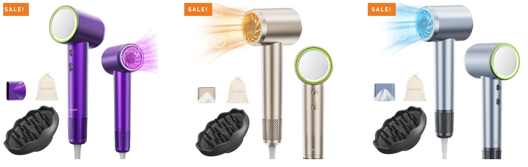 Hair Dryer with Diffuser