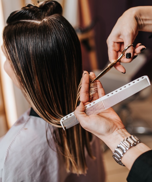 Trimming Hair