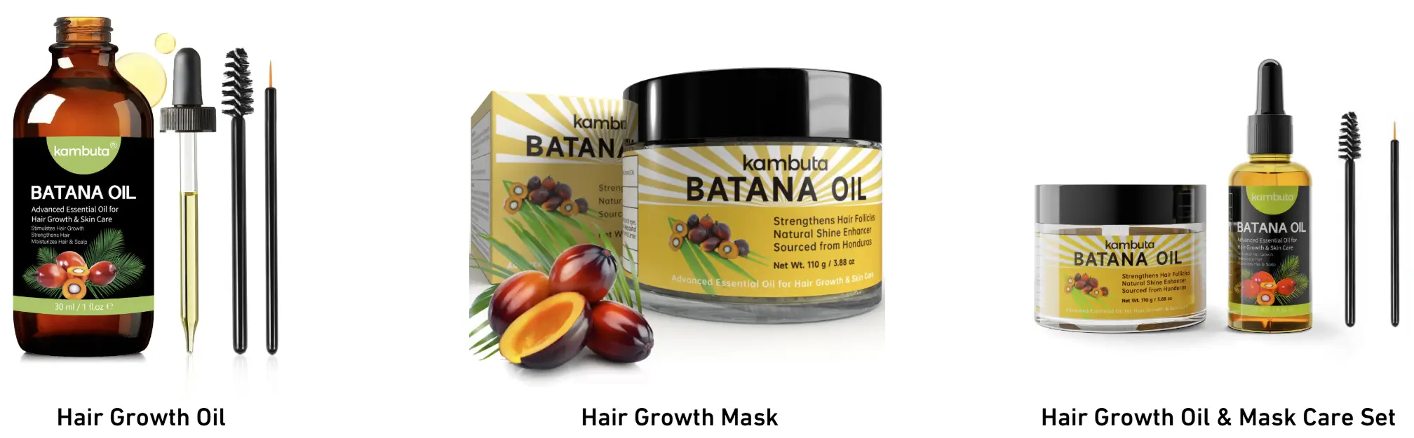 Hair & Scalp Care - Hair Growth Oil & Mask