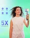 Ionic Hair Dryer, Blue - Hair Care Features